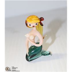 1960'S HAND BLOWN GLASS NAKED MERMAID ADULT