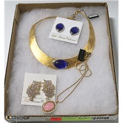 BOX WITH NEW FIFTH AVENUE JEWELLERY: