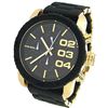 Image 1 : NEW DIESEL 46MM GOLD BLACK TONE 3-CHRONO MSRP $367