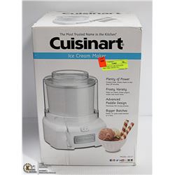 CUISINART ICE CREAM MAKER "BPA" FREE- MODEL ICE-