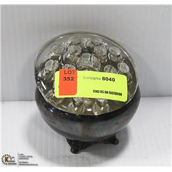 W.A. ROGERS SILVER PLATED COPPER FROG