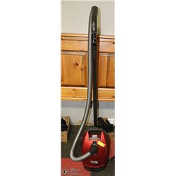 MIELE CANISTER VACUUM- "RED VELVET" WITH