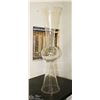 Image 1 : LARGE 4FT TALL GLASS SHOWHOME VASE