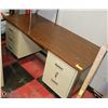 Image 1 : RETRO METAL OFFICE DESK WITH CHAIR AND KEYS