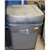 Image 1 : SET OF 4 STERILITE STORAGE TOTES WITH
