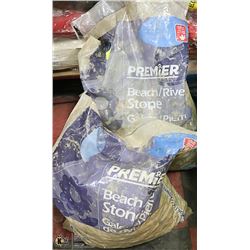 BEACH/RIVER STONE "PREMIER" BRAND 18KG BAGS (2)