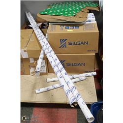 PALLET OF ASSORTED ITEMS INCLUDING TRACK LIGHTS