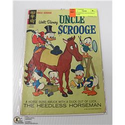 UNCLE SCROOGE # 66 OLD DISNEY 1966 COMIC