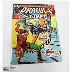 GIANT BRITISH DRACULA LIVES # 54 BLADE COMIC '75
