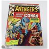 Image 1 : GIANT BRITISH AVENGERS # 102 CONAN COMIC '75