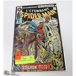 FRENCH SPIDERMAN # 67 COMIC '76