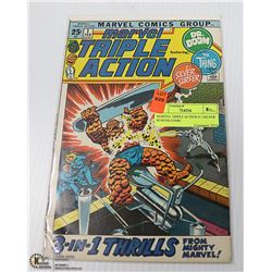 MARVEL TRIPLE ACTION # 1 SILVER SURFER COMIC