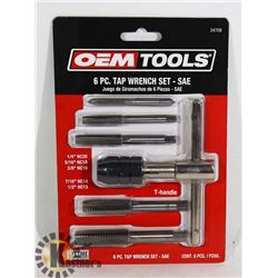 NEW OEMTOOLS 6 PC TAP WRENCH SET - SAE