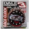 Image 1 : 12X12 DALE SR METAL WALL CLOCK IN BOX NASCAR