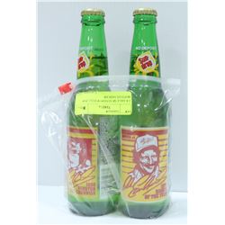 2 X DALE SR SUNDROP FULL POP BOTTLES NASCAR