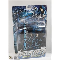 HASBRO UNLEASHED STAR WARS DARTH SIDIOUS 6"