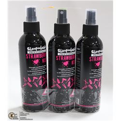 3 PACK SHAMPOO HEADS PRO DETANGLER STRAWBERRY