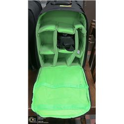 PADDED CAMERA, ELECTRONICS BACK PACK BAG