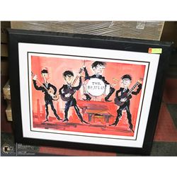 BEATLES FRAMED PRINT