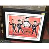 Image 1 : BEATLES FRAMED PRINT