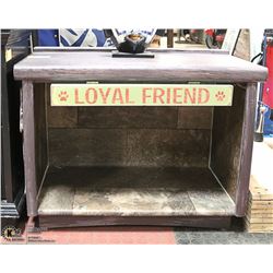 DOG HOUSE W/LINO FLOORING