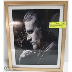 COA CHARLIE HUNNAM SOA AUTOGRAPH