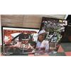 Image 1 : LOT OF TWO 25X37 DALE SR FRAMED POSTER NASCAR