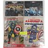 Image 1 : 4 X VARIANT COMICS BATMAN CAPTAIN AMERICA