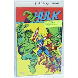 EUROPEAN HULK # 44 COMIC AVENGERS