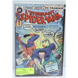 FRENCH SPIDERMAN # 61 HAMMERHEAD COMIC '76
