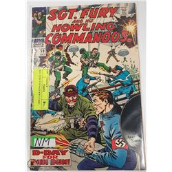 SGT. FURY # 59 NAZI WW2 COMIC