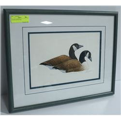 CANADA GEESE PRINT BY G. D. MARKOVICH   15" X 19"