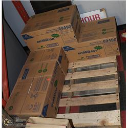 PALLET WITH 4 CASES OF ENMOTION TOUCHLESS ROLL