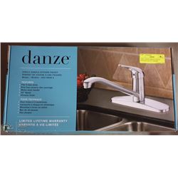 NEW - DANZE SINGLE HANDLE KITCHEN FAUCET CHROME