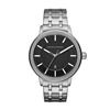 Image 3 : NEW ARMANI EXCHANGE BLACK DIAL/ST. STEEL BAND 46MM