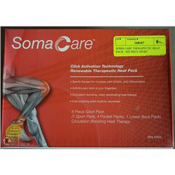 SOMA CARE THERAPEUTIC HEAT PACK - SIX PIECE SPORT