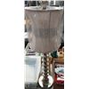 Image 1 : NEW WORKING SILVER LOOK DECORATOR LAMP