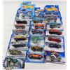 Image 1 : FLAT OF 20 HOTWHEELS COLLECTOR CARS