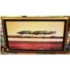 Image 1 : FRAMED PICTURE OF TREES 61 X 37