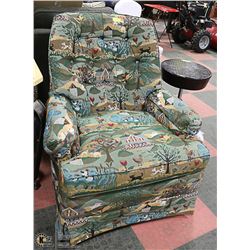 ARMCHAIR ROCKER- "C.R. LAINE" BRAND- COUNTRY