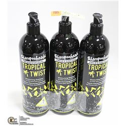 3 PACK SHAMPOO HEADS PRO TROPICAL TWIST
