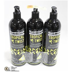 3 PACK SHAMPOO HEADS PRO TROPICAL TWIST