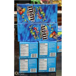 CASE WITH 6 BOXES OF 24 TUBES OF MINI M&M'S