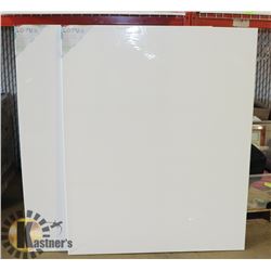 LOT OF 2 ARTISTIC PAINTING CANVASES 48" X 60"