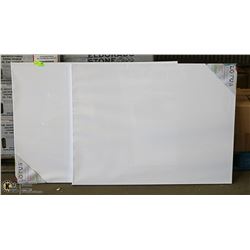 LOT OF 2 ARTISTIC PAINTING CANVASES 30" X 40"