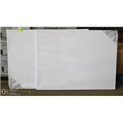 LOT OF 2 ARTISTIC PAINTING CANVASES 30" X 40"