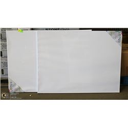 LOT OF 2 ARTISTIC PAINTING CANVASES 30" X 40"
