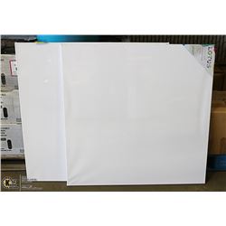 LOT OF 2 ARTISTIC PAINTING CANVASES 36" X 36"