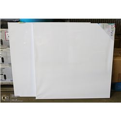 LOT OF 2 ARTISTIC PAINTING CANVASES 36" X 36"