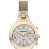Image 6 : NEW EMPORIO ARMANI TRIPLE CHRONO GOLD TONE WATCH